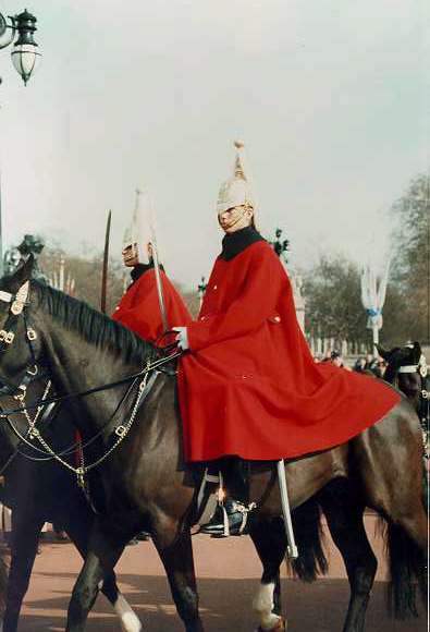[Guards on horse]