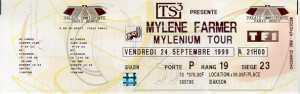 [The Mylenium ticket]