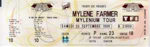 [The Mylenium ticket]